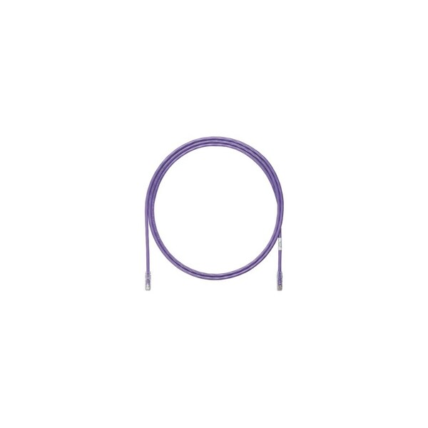 Panduit CBL ASSY MOD 23-4PR STRANDED, CAT6A IP10 T568A/B VIOLET 9FT, UTP6A9VL